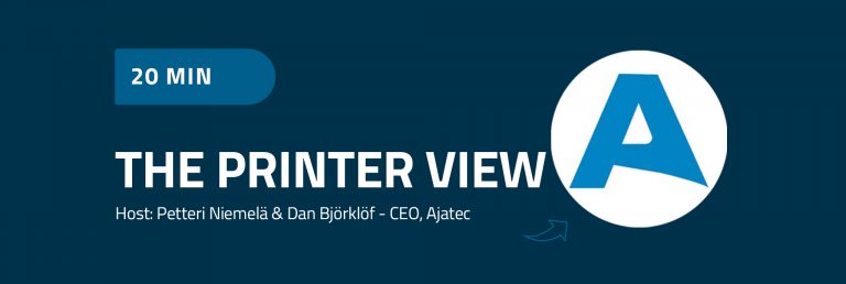 Webinar - The PrinterView - How to build an efficient 3D printing workflow for volume production