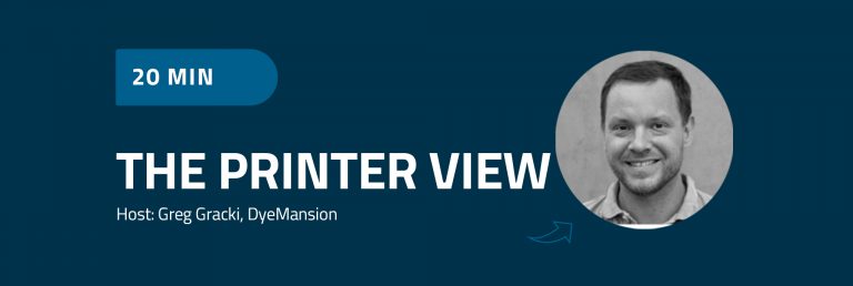 Webinar - The PrinterView - Postprocessing 3D printed parts with DyeMansion